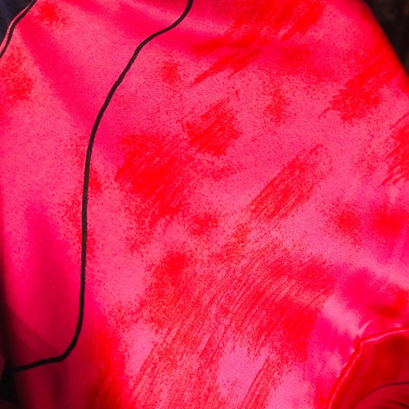 SOLD Vintage 90s silky bomber jacket OSFM - Picture 7 of 10